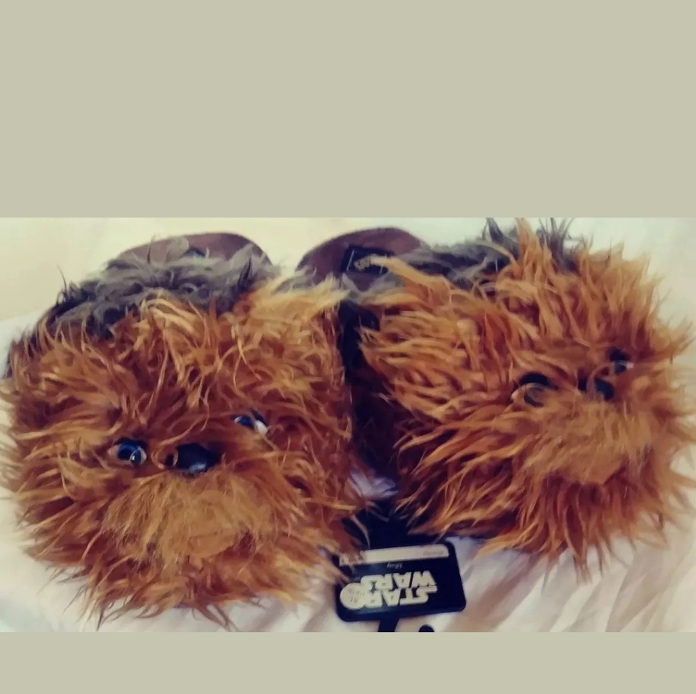 Star Wars Chewbacca slippers size XL